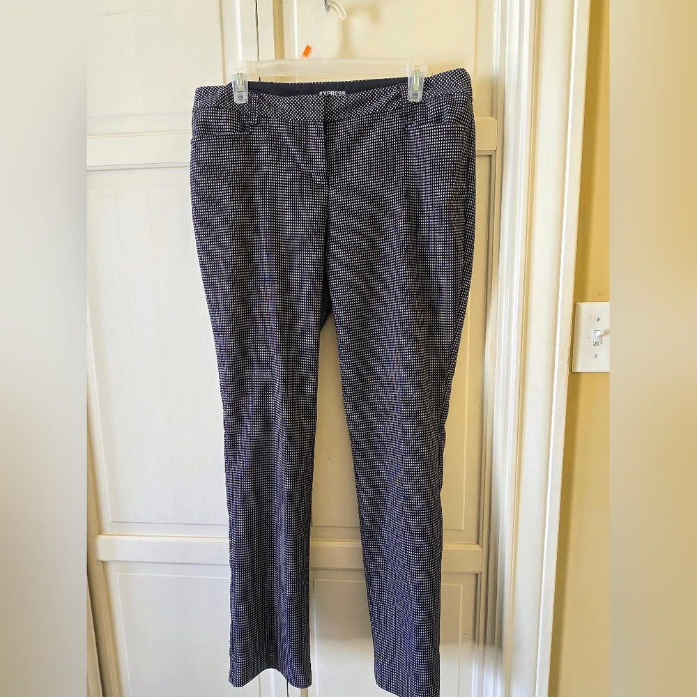 Express Black and White Checkered Pants (pants only)